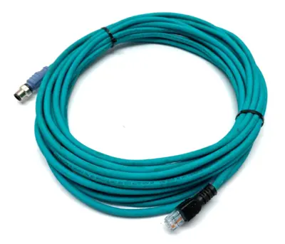 Used Turck Double-Ended Industrial Ethernet Cordset U-43774 PLC Ethernet Equipment Michigan US | Maverick Industrial Sales #1392901
