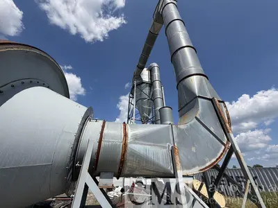Used BAKER RULLMAN AND PLAYER DESIGN 12X48 TRIPLE PASS DRYER WITH GREEN DUST BURNER Woodworking Complete Operations North Carolina US | CAROLINA MACHINERY SALES #1465780