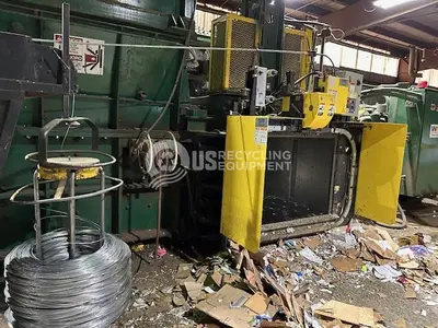 USED HARRIS HRB1045A TWO RAM BALER