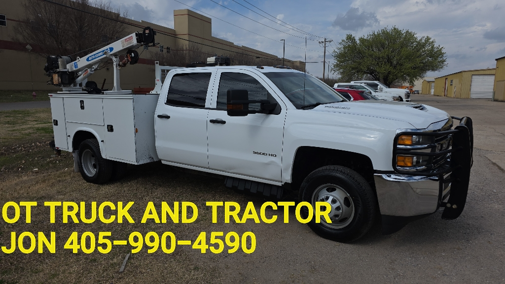 Used 2018 CHEVROLET 3500 Service & Utility Trucks Oklahoma US | OT Truck & Tractor Sales #1383903