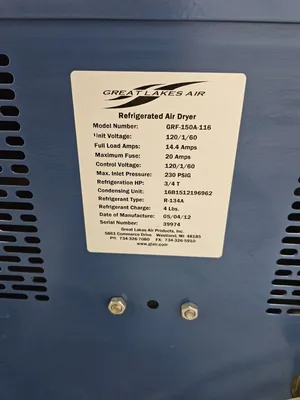 2011 QUINCY QGD-25 Rotary Screw & Sliding Vane Air Compressors | Midstate Machinery (18)