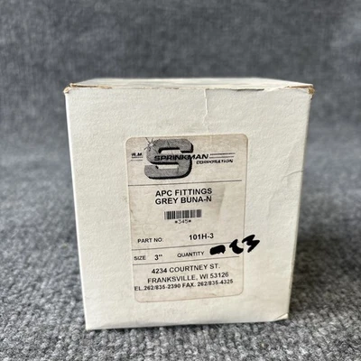New | in-Stock Sprinkman 101A-3 Seals & Gaskets California US | Davliegogo LLC #1705371