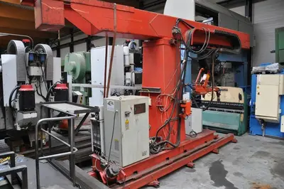 USED PANASONIC + VALK WELDING SEMI PORTAL WELDING ROBOT
