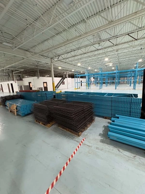 Used Pallet Racking 15ft x 10'w x 42"deep Material Handling (misc) Connecticut US | Global Machine Brokers, LLC #1490113
