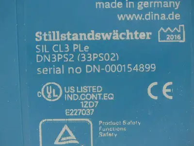 DINA 33PS02 DN3PS2 SAFEONE Automation Protect Safety Relay SIL SL3 Ple