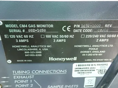 Used HONEYWELL ANALYTICS 18741000 Gas Analyzers / Detectors Ohio US | HGR 24 #755426