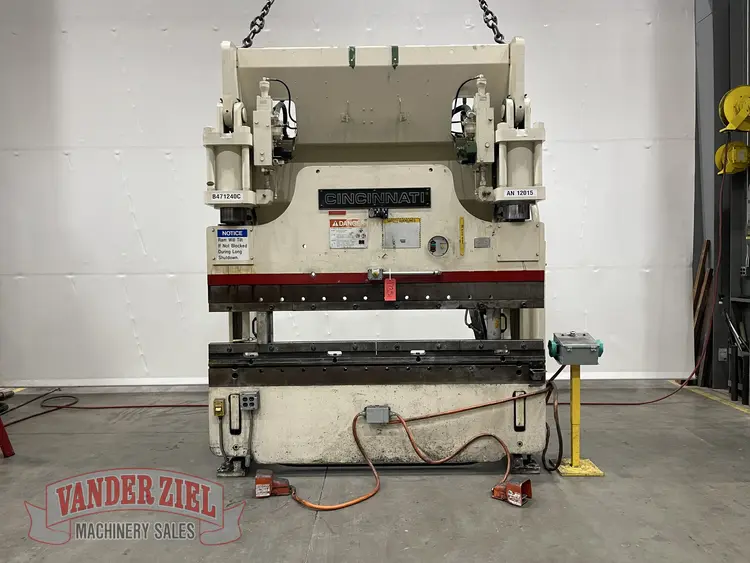Used 1990 CINCINNATI 175AFIIX6 Press Brakes Michigan US | Vander Ziel Machinery Sales #482485