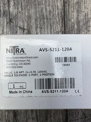 AUTOMATION DIRECT AVS-5211-120A Other Valves & Manifolds | ESS Industrial Equipment Sales (3)