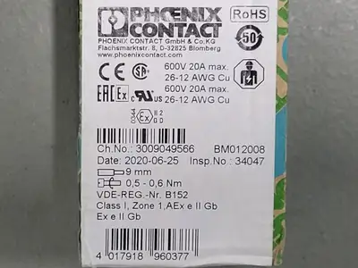 NEW PHOENIX CONTACT 3044076