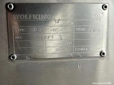 USED WOLFKING B 400-HD