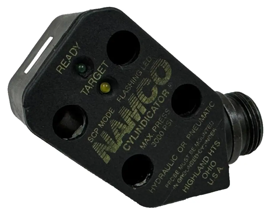 USED NAMCO EE210-31380 CYLINDICATOR SENSOR 1.250 10-30VDC 200mA