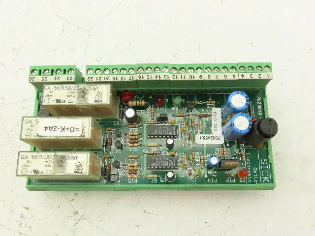 Sick 7003290-1 PLC Electronic Circuit Board DIN Rail Module