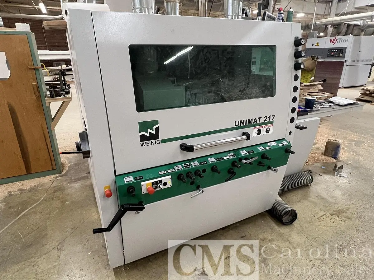 USED 2014 WEINIG UNIMAT 217 5-HEAD MOULDER