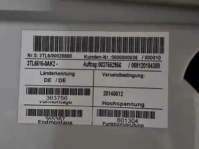 NEW 2014 SIEMENS 3TL6515-0AK2