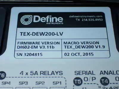 NEW DEFINE TEXDEW200LV