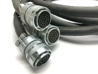 Used Mitutoyo AXIS X,Y,Z Machine Control Cables Coordinate Measuring Machine Parts Michigan US | Maverick Industrial Sales #1395789