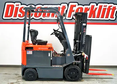 Used 2008 TOYOTA 7FBCU20 4-Wheel Sit down Electric Counterbalance Forklifts Colorado US | Discount Forklift #1244257