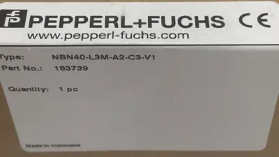 NEW PEPPERL+FUCHS NBN40-L3M-A2-C3-V1 INDUCTIVE SENSOR 183739 NBN40L3MA2C3V1