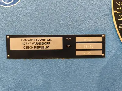 2004 TOS VARNSDORF W100A Horizontal Table Type Boring Mills | Olympia Technical Services (17)