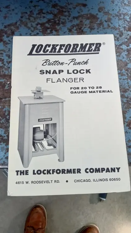 Used LOCKFORMER AUTO GUIDE POWER FLANGER Flangers Iowa US | Norcal Machinery #399878