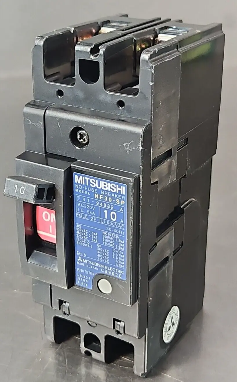 Mitsubishi NF30-SP 10A No-Fuse Breaker 2 Pole loc4B11