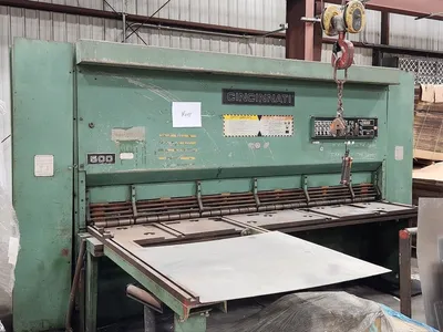 1988 CINCINNATI INC 500X10FT Power Squaring Shears | Mohawk Machinery (1)