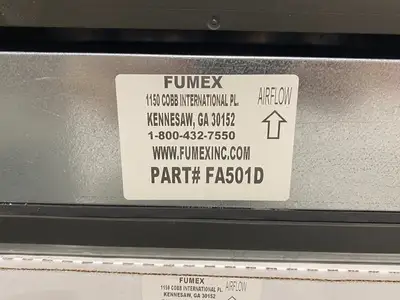 USED FUMEX AIR FILTRATION FUME EXTRACTOR UNIT