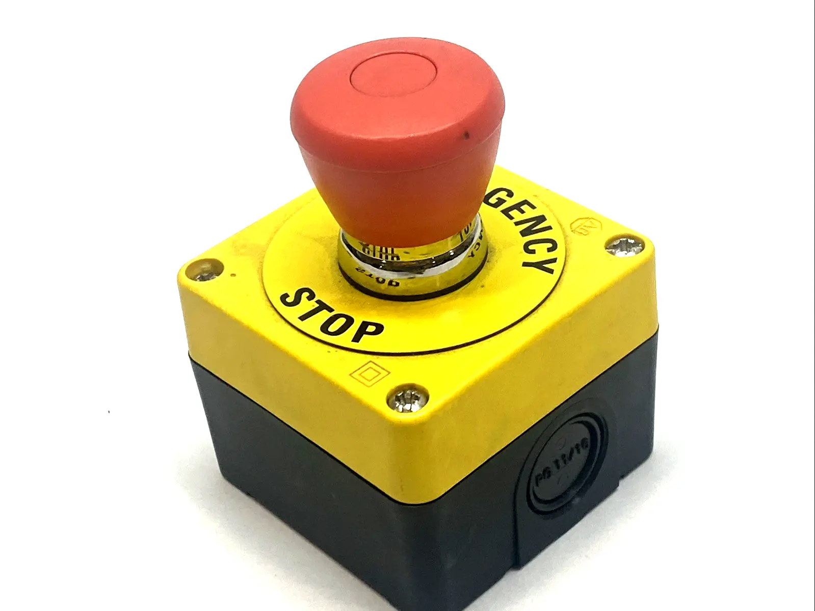 USED ALLEN-BRADLEY PUSH‑PULL EMERGENCY STOP BUTTON