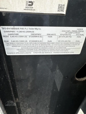Used 2020 PJ C8-30 Deckover Trailers South Carolina US | Palmetto Machinery #1502552