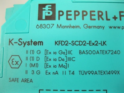 Lot (6) Pepperl+Fuchs KFD2-STC4-Ex2, KFD2-SCD2-Ex2-LK, KFD2-EB2 Modules D14