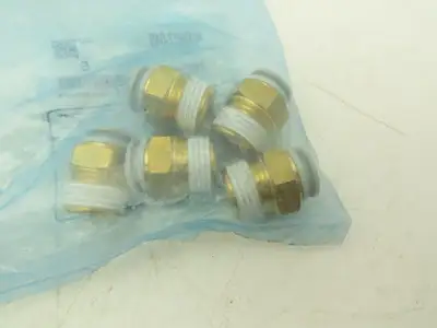 SMC KQ2H12-04S Male Connector Push Fitting 12mm Tube x 1/2"RC Brass  Lot of 30