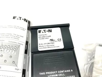 New | in-Stock EATON TIMING CONTROL RELAY BATTERY POWERED 48X48MM Misc Electrical & Power Parts | Maverick Industrial Sales #1121893