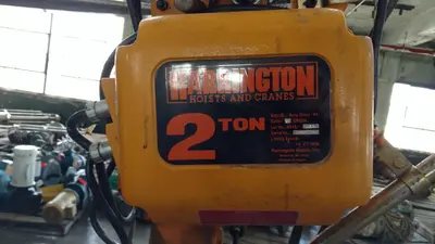 SPC9229  Material Handling Equipment chain hoist, 4,000 lbs. Harrington model  Model ER1A-655