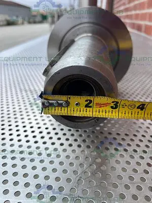 Stainless Steel  53" x 41 x 6" Meat Grinder Head Shaft Screw