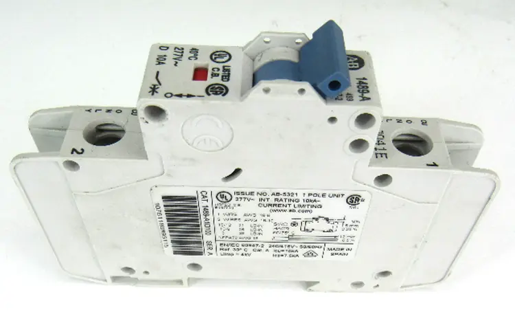 Used ALLEN BRADLEY 1489-A1D100 Circuit Breakers Kentucky US | Industrial Parts R Us Inc. #355504