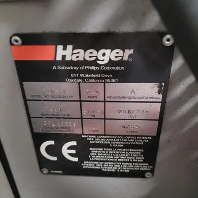Used 1998 HAEGER 618 Insertion Machines Minnesota US | Source Machinery Sales #1427389