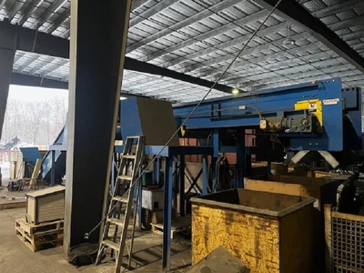 Vecoplan Sorting Line/Box Dumper/Infeed Conveyor/Sorting Line