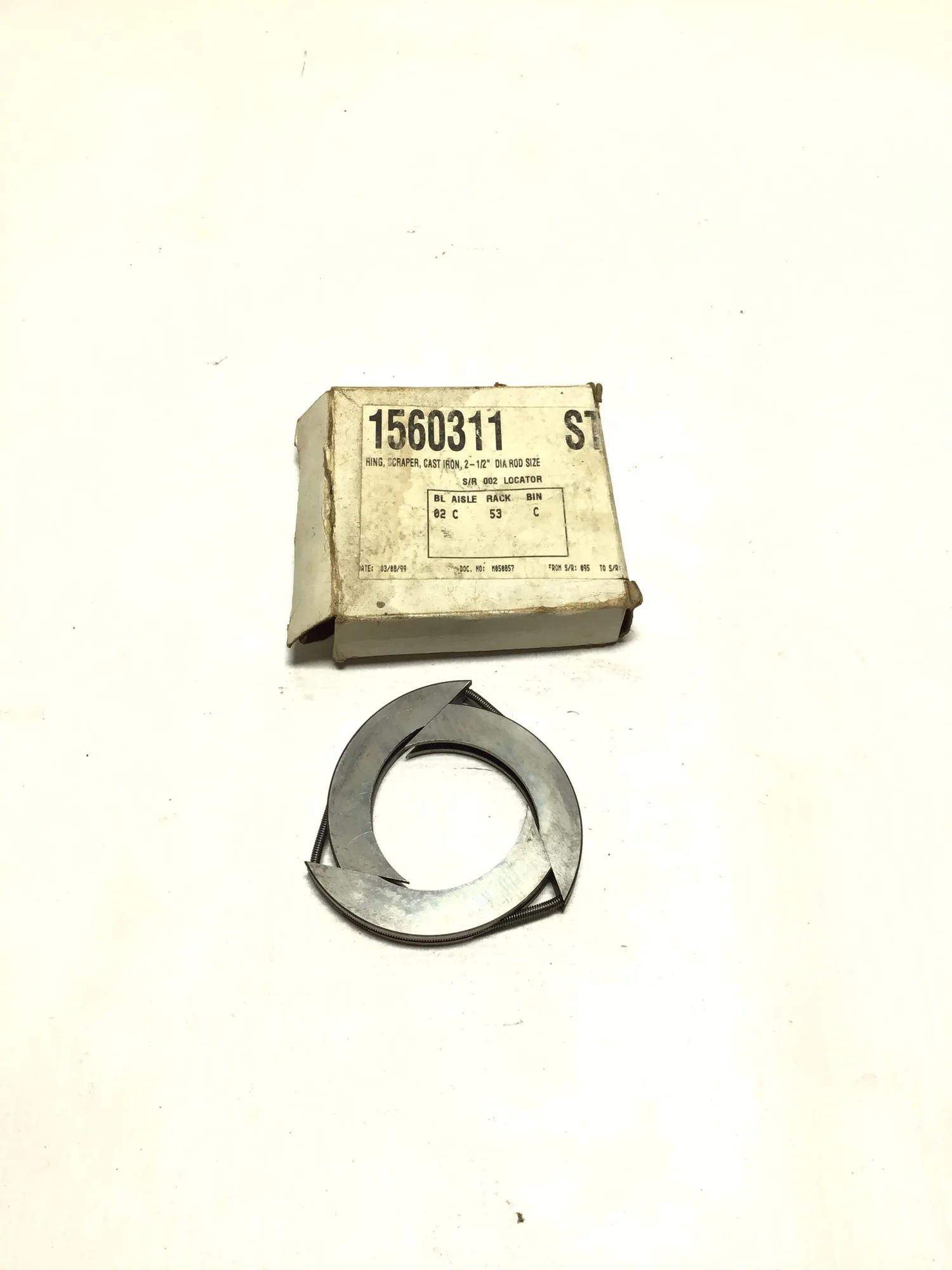 Worthington 1560311 Cast Iron Scraper Ring 2-1/2″