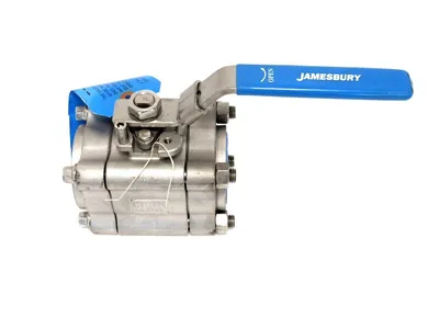 NEW JAMESBURY 3500-XTB2 2" BALL VALVE WELD SOCKET 3500XTB2