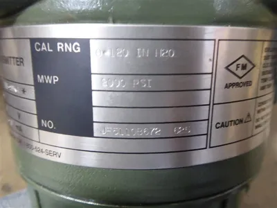 Yokogawa YA11F-SMK4/FMF1/BR2/COM-B Pressure Transmitter Used