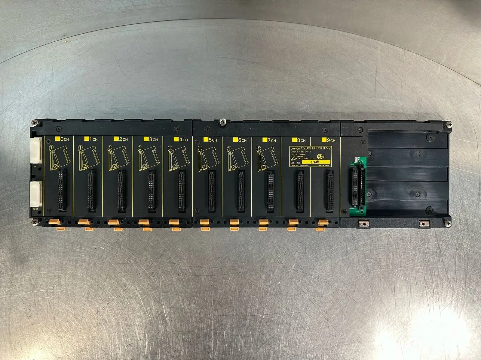 Omron C200H-BC101-V2 CPU Base Unit 10-Slot (8.5.8)