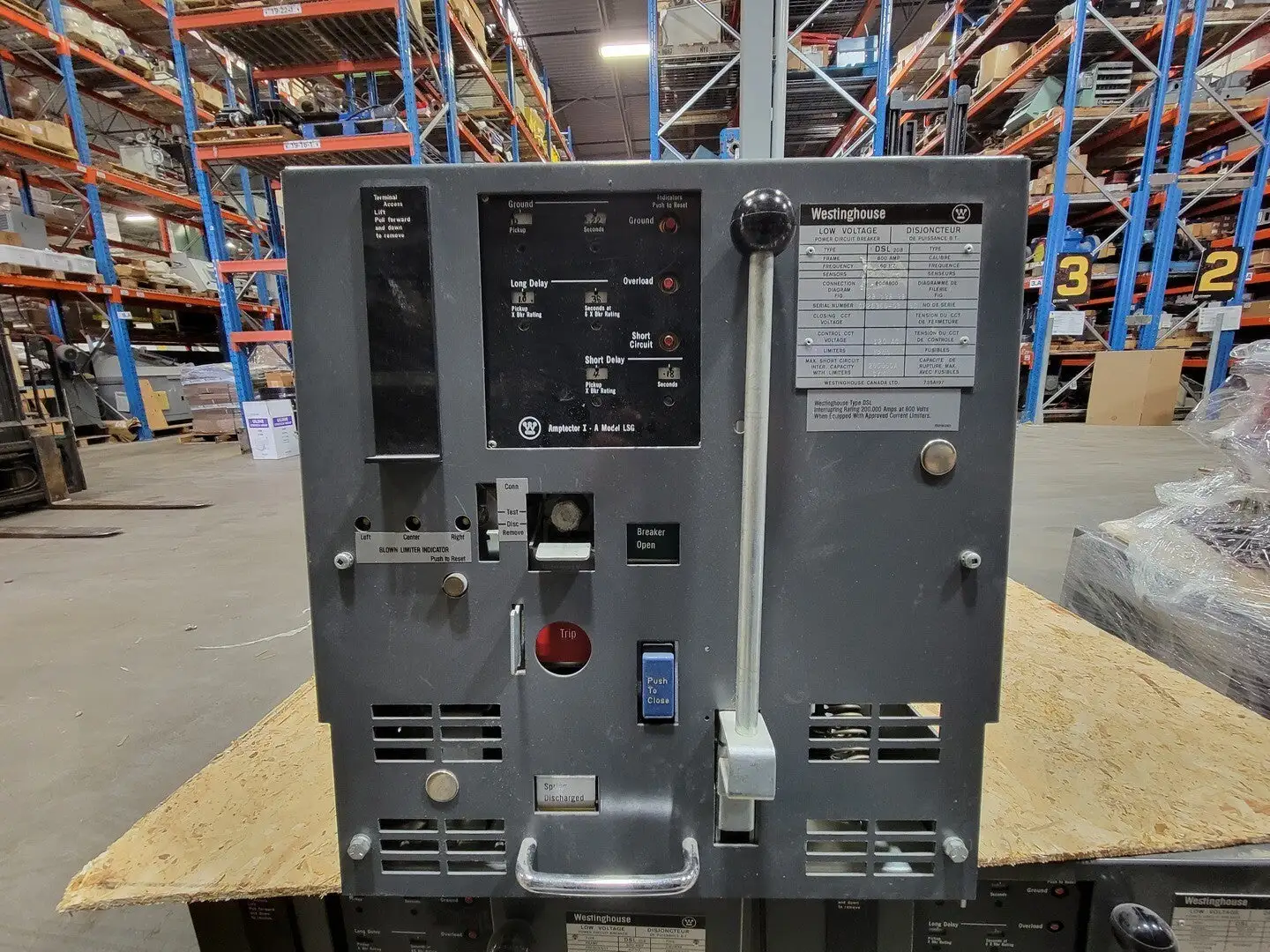 USED WESTINGHOUSE DSL208