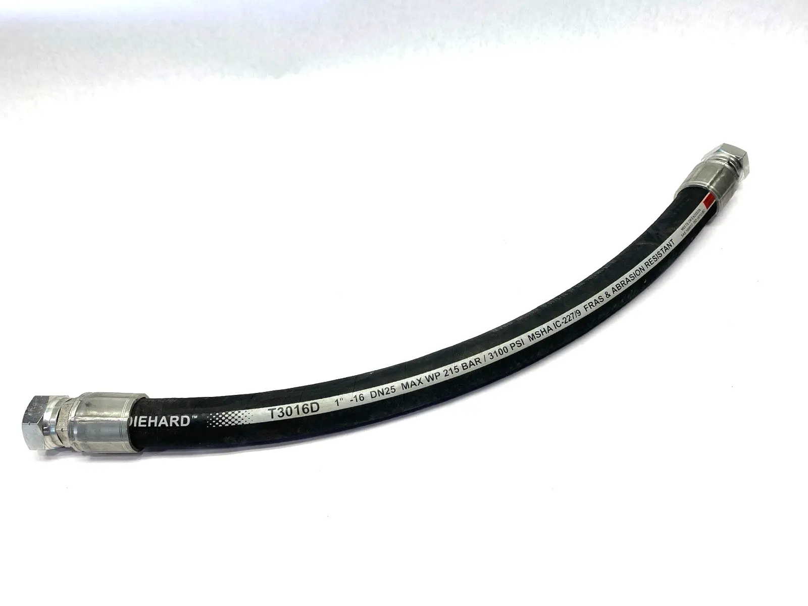 New | in-Stock RYCO COMPACT ISOBARIC BRAID HOSE 1" ID 21" HOSE LENGTH 215 BAR/3100PSI Hoses Michigan US | Maverick Industrial Sales #1090452