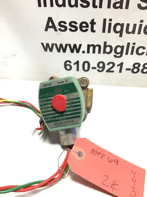 ASCO Red Hat 8210G93 Solenoid Valve NPT 3/8″ in 10.1 Watts