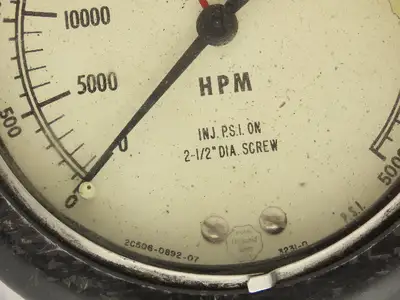 Acco Helicoid Gage 2C506-0892-07 HPM Pressure Gauge 0-5000 Lot of 3