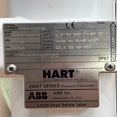New | in-Stock ABB 264HSGSBA1E6B2N2 Test Equipment - Other Indiana US | J&J Industrial Supply #1394336