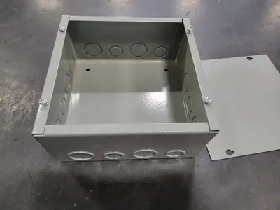 Steel Junction Box 8"x8"x4"