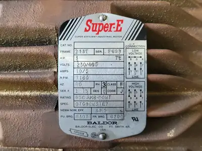 USED BALDOR 07G99W37E7