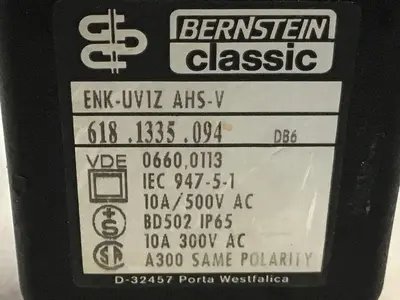 USED BERNSTEIN ENK-UV1Z AHS-V