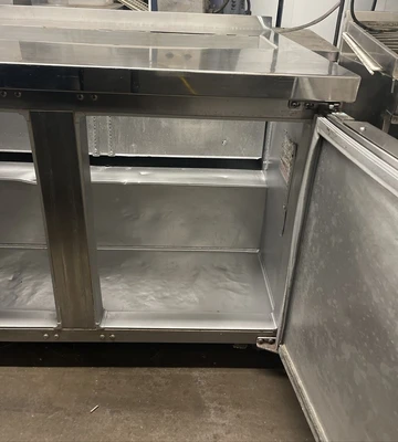 174-0094 Continental SW48 48” Self Contained Pan Rail Prep Table Cooler